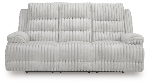 Rhines Falls Power Reclining Sofa with Drop Down Table - Venta Furnishings (San Antonio,TX)