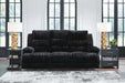 Rhine Falls Power Reclining Sofa with Drop Down Table - Venta Furnishings (San Antonio,TX)