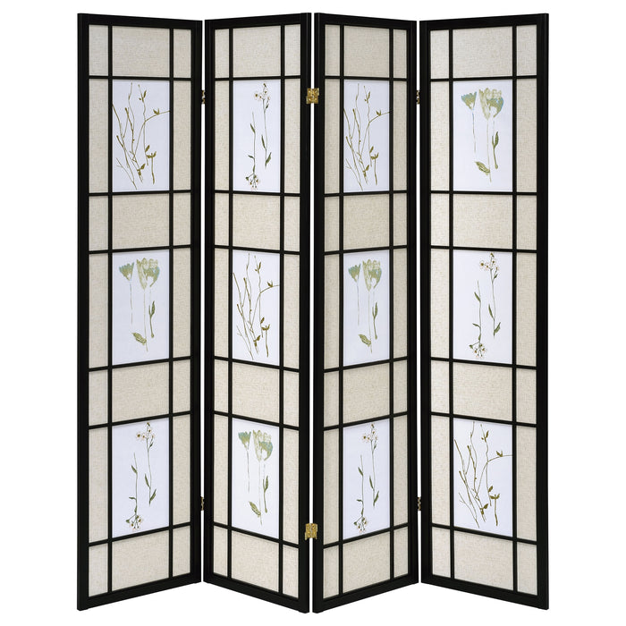 Catabella Four-Panel Room Divider