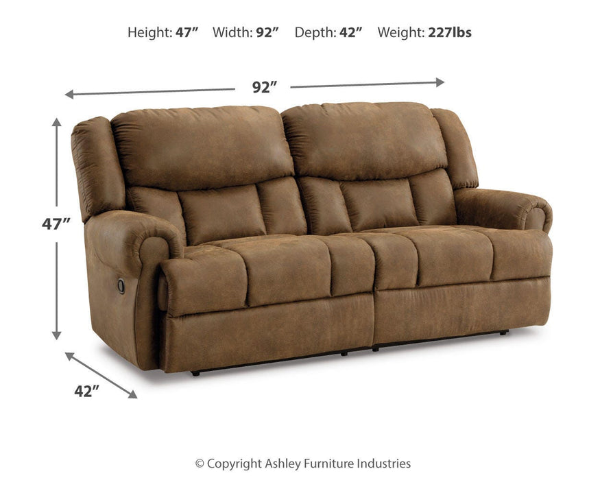 Boothbay Reclining Sofa - Venta Furnishings (San Antonio,TX)