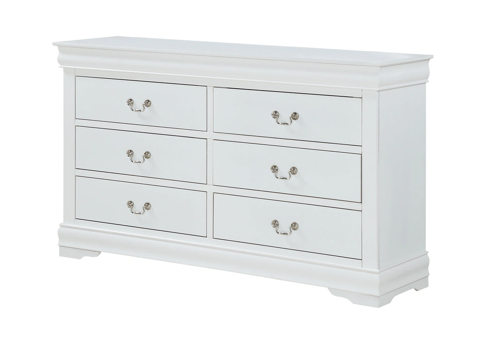 Crown Mark Louis Philip Dresser in White image