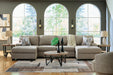 Newellen Sectional with Chaise - Venta Furnishings (San Antonio,TX)