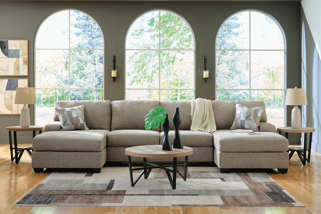Newellen Sectional with Chaise - Venta Furnishings (San Antonio,TX)