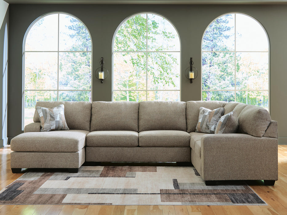 Newellen Sleeper Sectional with Chaise - Venta Furnishings (San Antonio,TX)