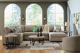 Newellen Sectional with Chaise - Venta Furnishings (San Antonio,TX)