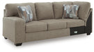 Newellen Sleeper Sectional with Chaise - Venta Furnishings (San Antonio,TX)