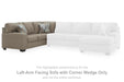 Newellen Sectional with Chaise - Venta Furnishings (San Antonio,TX)