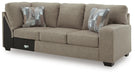 Newellen Sleeper Sectional with Chaise - Venta Furnishings (San Antonio,TX)