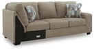 Newellen Sleeper Sectional with Chaise - Venta Furnishings (San Antonio,TX)