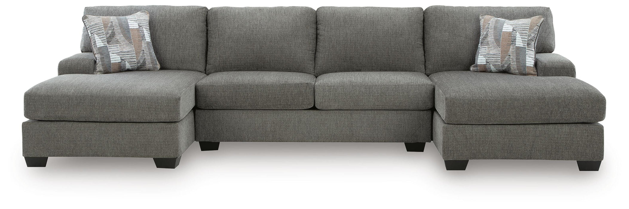Clarington Sectional with Double Chaise - Venta Furnishings (San Antonio,TX)