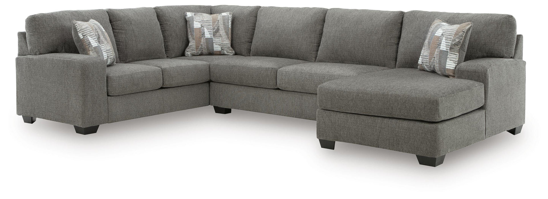 Clarington Sectional with Chaise - Venta Furnishings (San Antonio,TX)