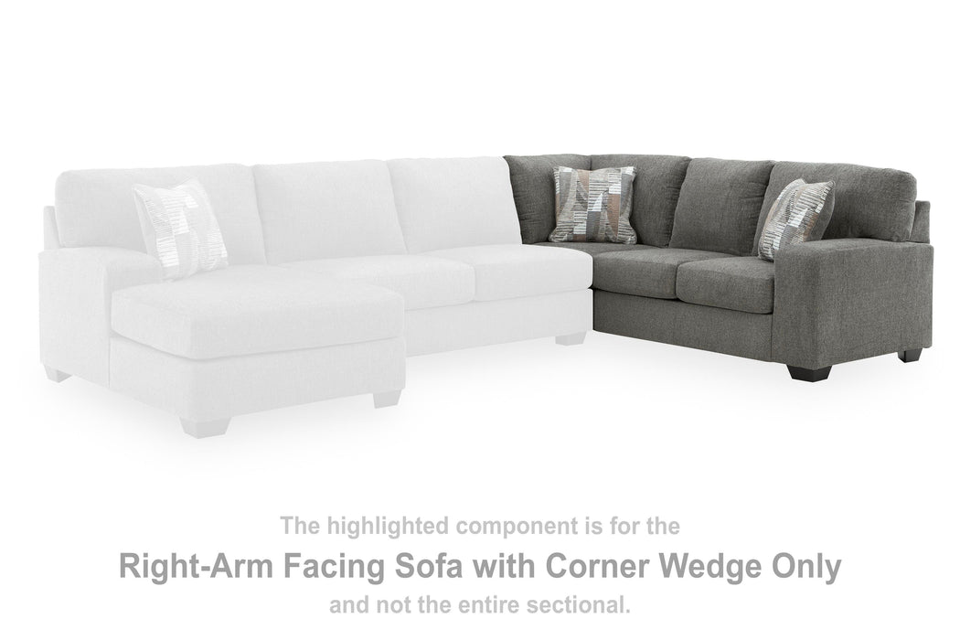 Clarington Sectional with Chaise - Venta Furnishings (San Antonio,TX)