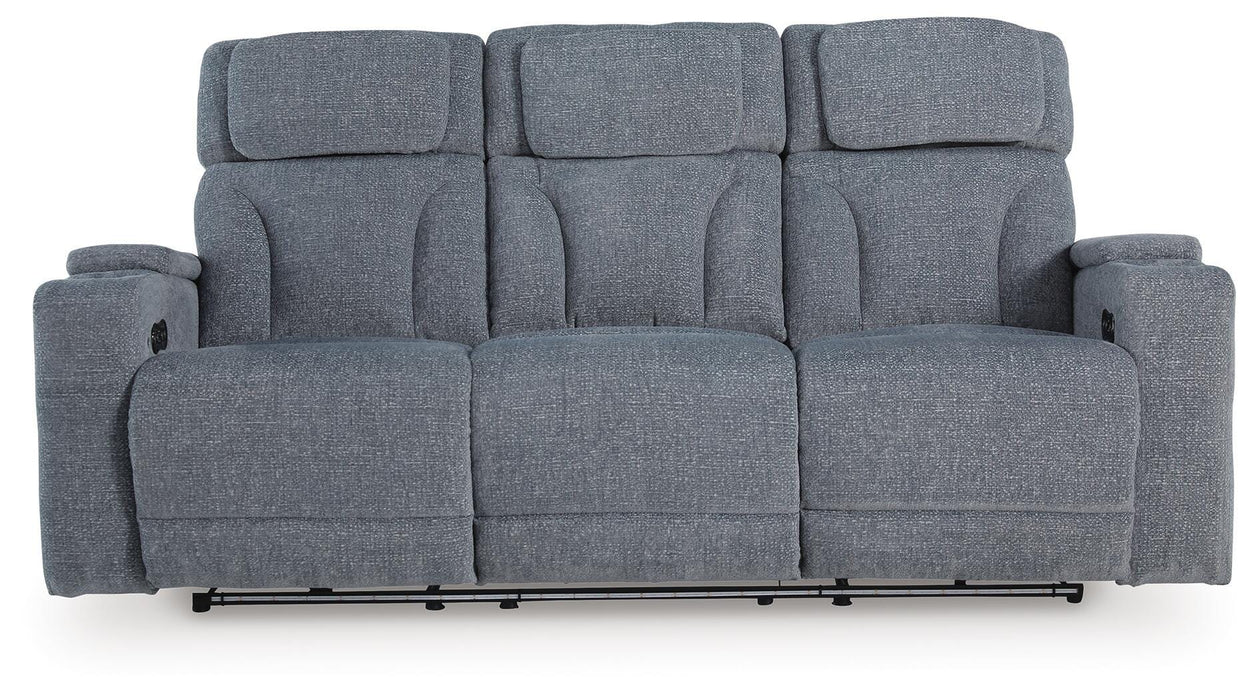 Studio Cave Power Reclining Sofa - Venta Furnishings (San Antonio,TX)