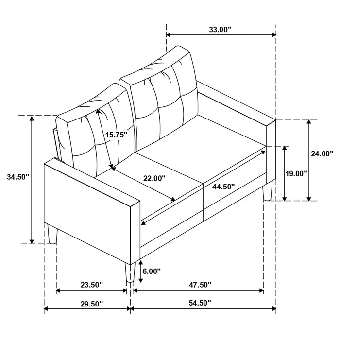 Bowen Loveseat