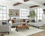 Apperson Living Room Set Grey - Venta Furnishings (San Antonio,TX)
