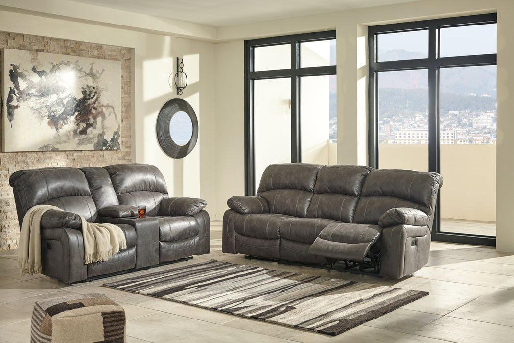 Dunwell Power Reclining Sofa - Venta Furnishings (San Antonio,TX)