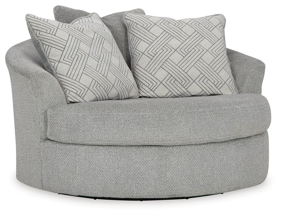Casselbury Oversized Swivel Accent Chair - Venta Furnishings (San Antonio,TX)