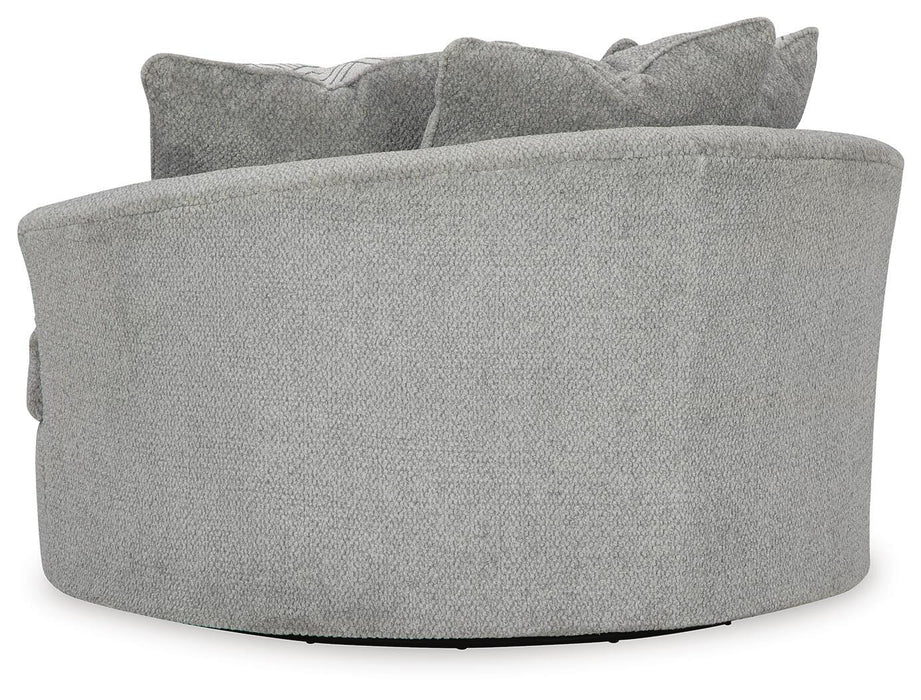 Casselbury Oversized Swivel Accent Chair - Venta Furnishings (San Antonio,TX)