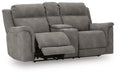 Next-Gen DuraPella Power Reclining Loveseat with Console - Venta Furnishings (San Antonio,TX)