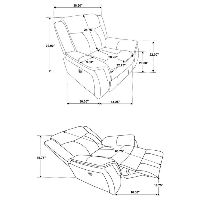 Lawrence Glider Recliner