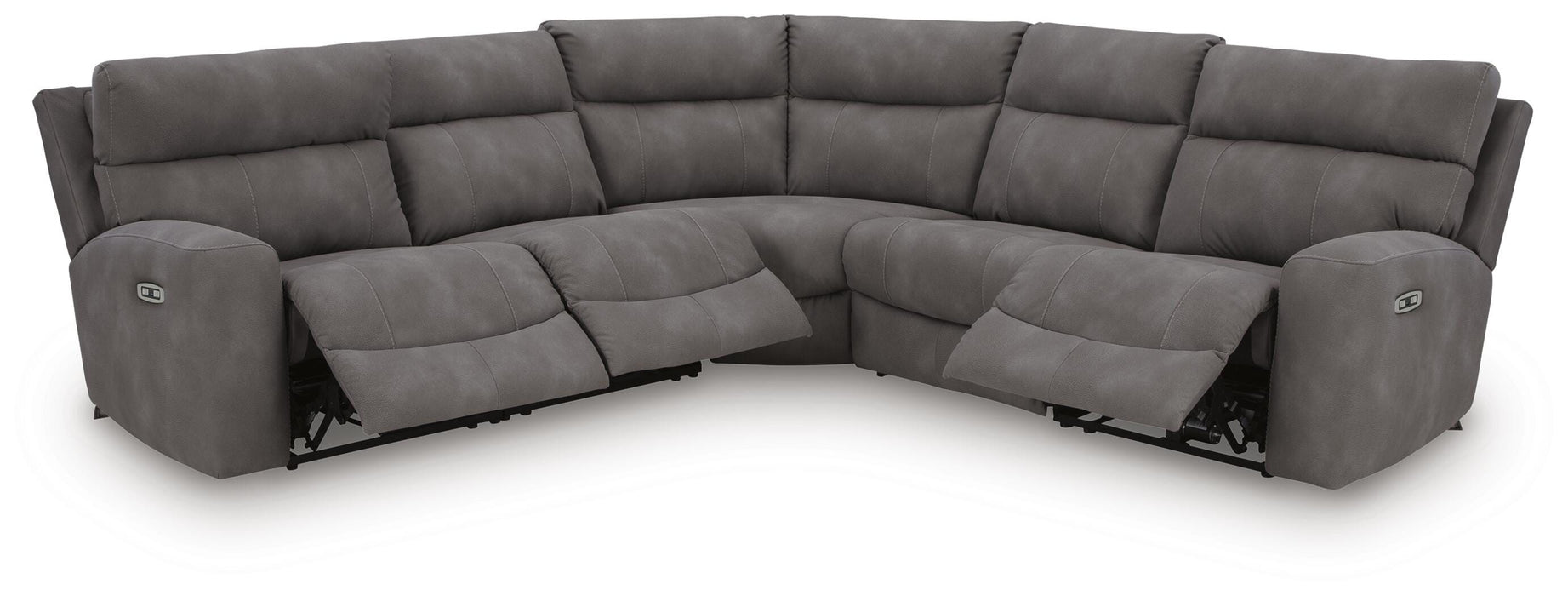 Next-Gen DuraPella Power Reclining Sectional - Venta Furnishings (San Antonio,TX)