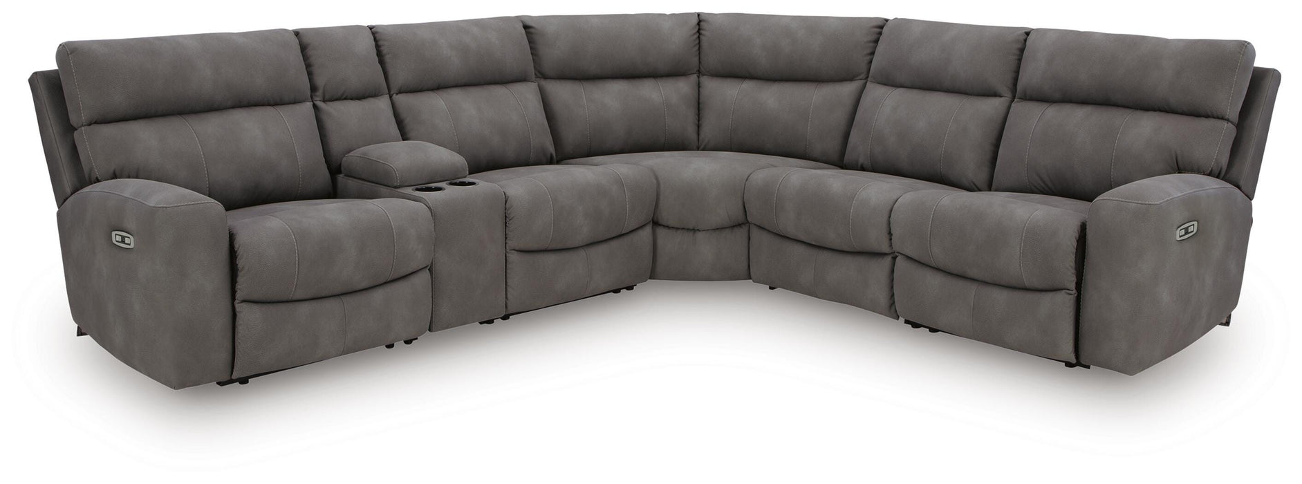 Next-Gen DuraPella Power Reclining Sectional - Venta Furnishings (San Antonio,TX)