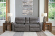 Next-Gen DuraPella Power Reclining Sectional Loveseat with Console - Venta Furnishings (San Antonio,TX)