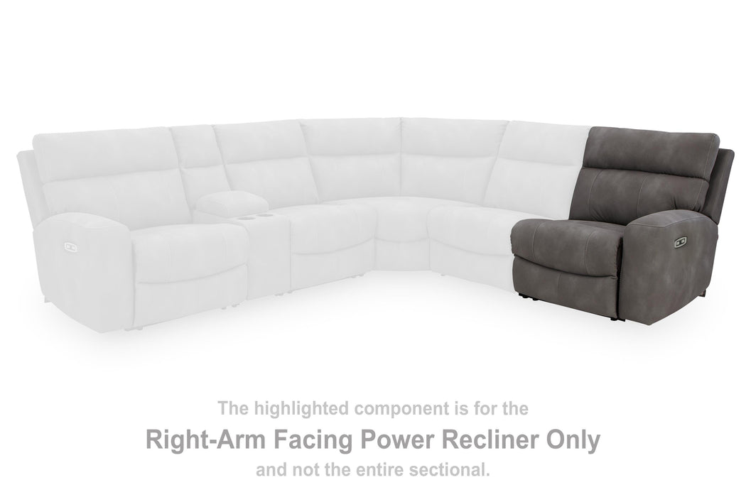 Next-Gen DuraPella Power Reclining Sectional - Venta Furnishings (San Antonio,TX)