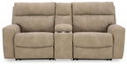 Next-Gen DuraPella Power Reclining Sectional Loveseat with Console - Venta Furnishings (San Antonio,TX)