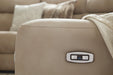 Next-Gen DuraPella Power Reclining Sectional Loveseat with Console - Venta Furnishings (San Antonio,TX)