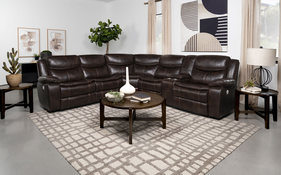 Sycamore Power Reclining Sectional Sofa