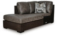 Castille Way Sleeper Sectional with Chaise - Venta Furnishings (San Antonio,TX)
