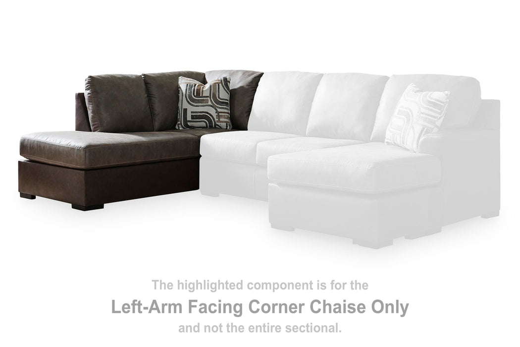 Castille Way Sectional with Chaise - Venta Furnishings (San Antonio,TX)
