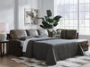Castille Way Sleeper Sectional with Chaise - Venta Furnishings (San Antonio,TX)