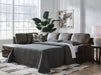 Castille Way Sleeper Sectional with Chaise - Venta Furnishings (San Antonio,TX)