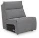 Modmax Reclining Sectional with Audio Console - Venta Furnishings (San Antonio,TX)