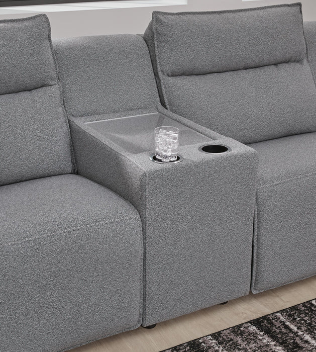 Modmax Power Reclining Sectional with Chaise - Venta Furnishings (San Antonio,TX)