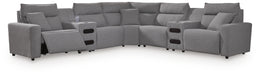 Modmax Power Reclining Sectional with Chaise - Venta Furnishings (San Antonio,TX)