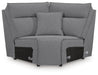 Modmax Reclining Sectional with Audio Console - Venta Furnishings (San Antonio,TX)