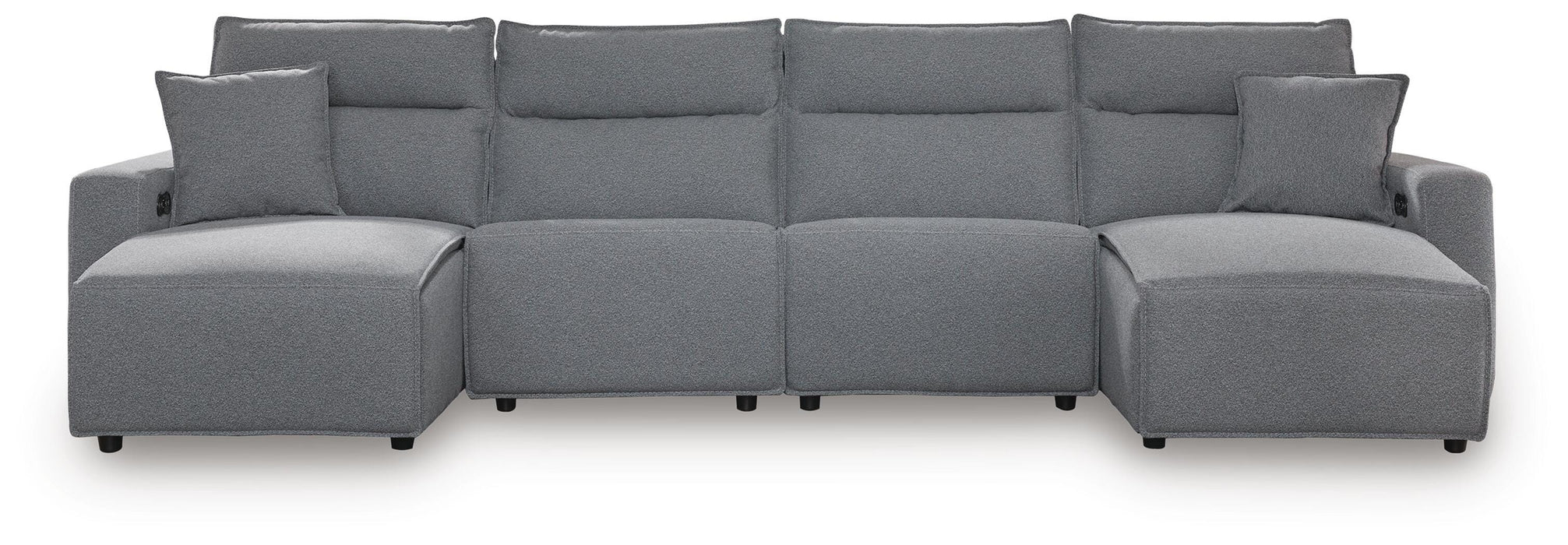 Modmax Power Reclining Sectional with Chaise - Venta Furnishings (San Antonio,TX)
