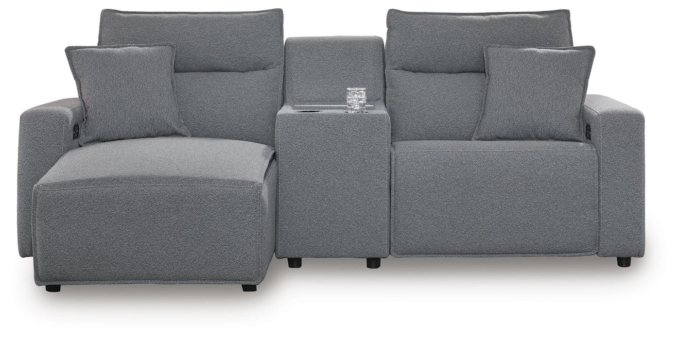 Modmax Power Reclining Sectional with Chaise - Venta Furnishings (San Antonio,TX)