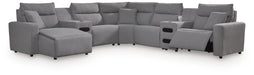 Modmax Power Reclining Sectional with Chaise - Venta Furnishings (San Antonio,TX)