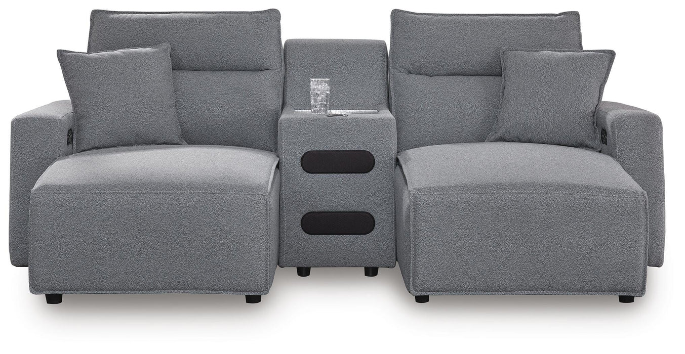 Modmax Power Reclining Sectional with Chaise - Venta Furnishings (San Antonio,TX)