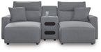 Modmax Power Reclining Sectional with Chaise - Venta Furnishings (San Antonio,TX)