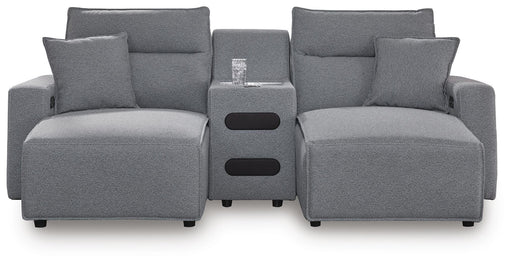 Modmax Power Reclining Sectional with Chaise - Venta Furnishings (San Antonio,TX)