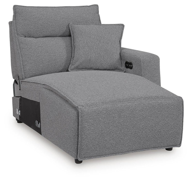 Modmax Power Reclining Sectional with Chaise - Venta Furnishings (San Antonio,TX)