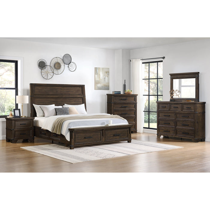 Colorado City Storage Bedroom Set in Charcoal