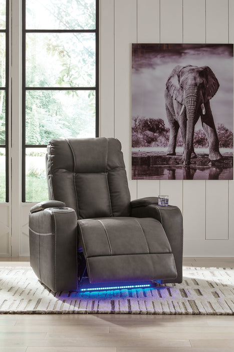 Feazada Power Recliner - Venta Furnishings (San Antonio,TX)