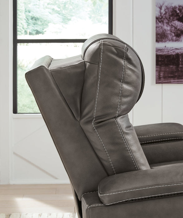 Feazada Power Recliner - Venta Furnishings (San Antonio,TX)