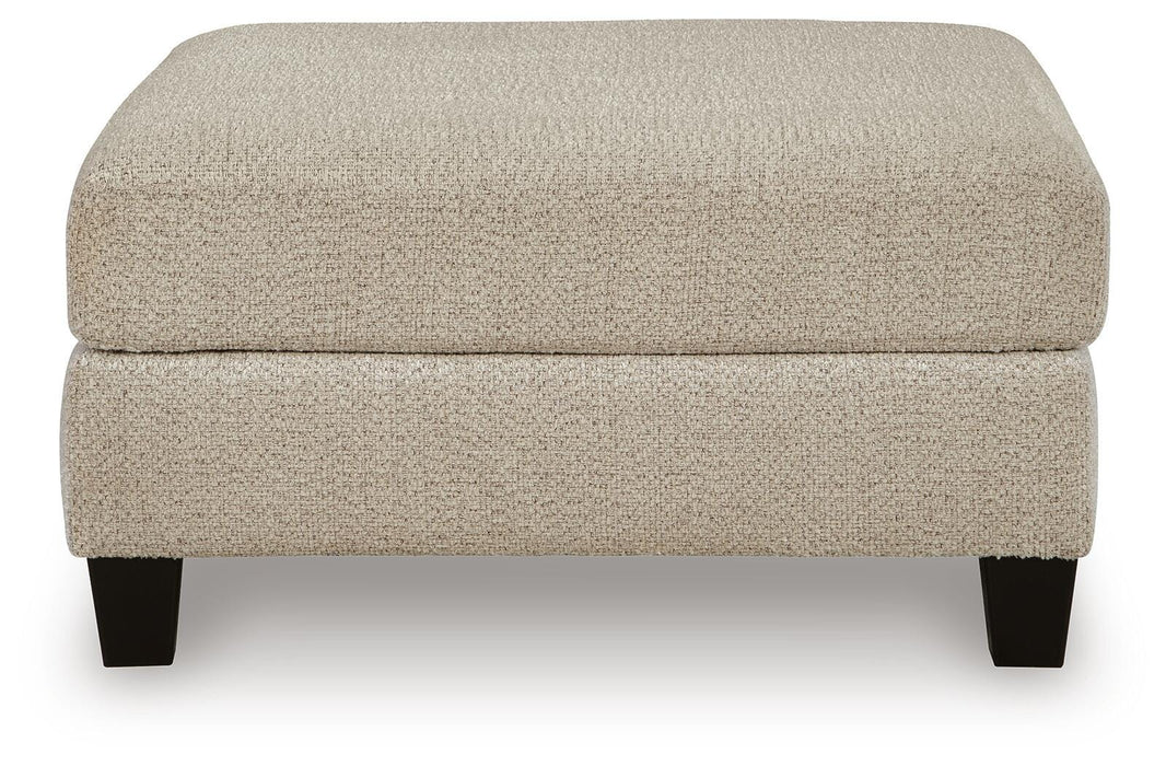 Steelwater Retreat Oversized Accent Ottoman - Venta Furnishings (San Antonio,TX)
